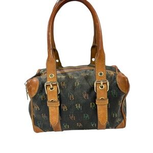 Vintage Dooney & Bourke Rainbow Mini Boston Bag